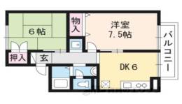 リヴェール嵯峨間取り図面