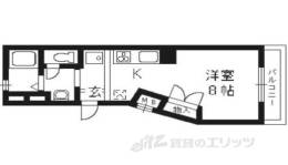 クレーデル四条間取り図面