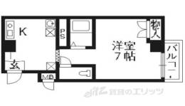 クレーデル四条間取り図面