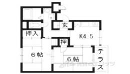 モンターニュ嵯峨間取り図面