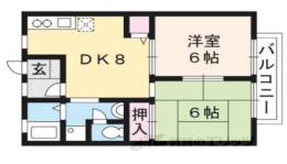 クレール嵯峨間取り図面