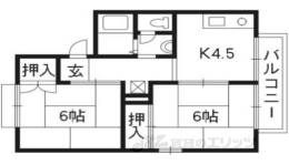 セジュールマミＡ間取り図面