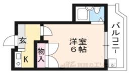 グランディオーズ五条間取り図面