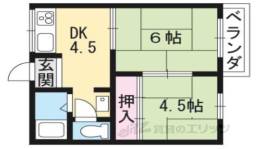 ハイツ奥村Ｂ間取り図面