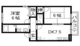 ハイカムール上桂間取り図面