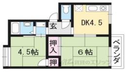 プレジール桂間取り図面