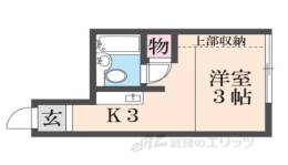 ハイツ銀閣苑間取り図面