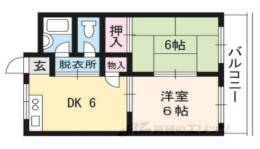 ハイツ大八木（千代原町）間取り図面