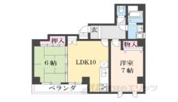 プチパレス烏丸御池間取り図面