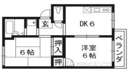 プリシエール桂間取り図面