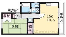 セジュールエルＢ間取り図面