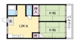 離宮ガーデンハイツ間取り図面