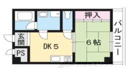 エム’ズ京都洛西間取り図面