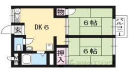 清水セカンドハイツ間取り図面