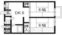メゾンルミエール（樫原佃町）間取り図面