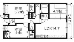 エスポワールＫｙｏ間取り図面