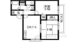 ドエル上桂間取り図面