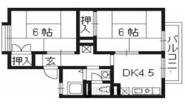 セジュール藤林間取り図面