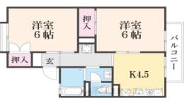 セジュール藤林間取り図面