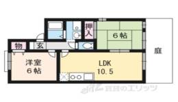 アゼリア桂川間取り図面