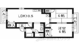 セジュール北ノ口Ｂ棟間取り図面