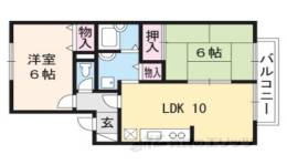 ラ・ルミエール１間取り図面