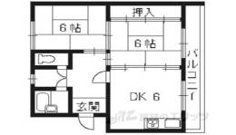 ベルヴィル伊勢田間取り図面