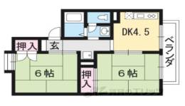 ヴィルベール奥村Ａ棟間取り図面