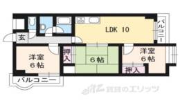 嵯峨西和間取り図面