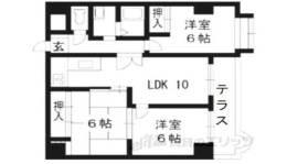 嵯峨西和間取り図面