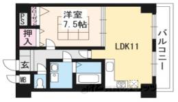 レ・ゼフィール間取り図面