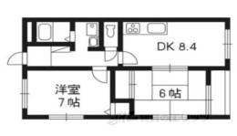 スラージュマン１間取り図面