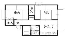 レーヴ・ボワＡ棟間取り図面