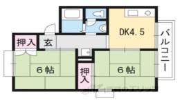 レーヴ・ボワＢ棟間取り図面