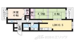 ヴェルデ三番館間取り図面