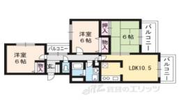ヴェルデ三番館間取り図面