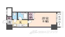 大晋メゾネ御所西間取り図面