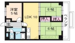 パルテ西京極間取り図面