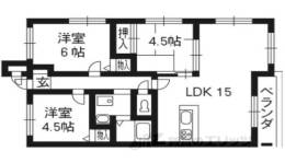 ハイエスト滝川間取り図面
