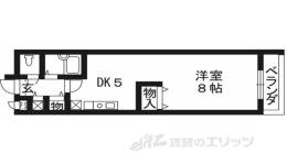 エリーフラッツ西ノ京間取り図面