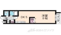 エリーフラッツ西ノ京間取り図面