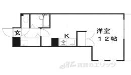 エリーフラッツ西ノ京間取り図面