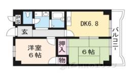 サンロード朱雀間取り図面