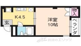 ドゥエル嵯峨の荘間取り図面