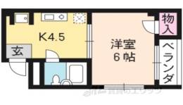 ドゥエル嵯峨の荘間取り図面