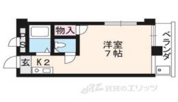 パビヨン宇多野間取り図面