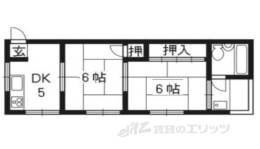 御陵ハイツ間取り図面