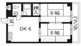 高畝ハイツ間取り図面