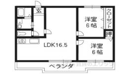 オパス四条間取り図面
