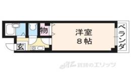 コスモハイツ新町２間取り図面